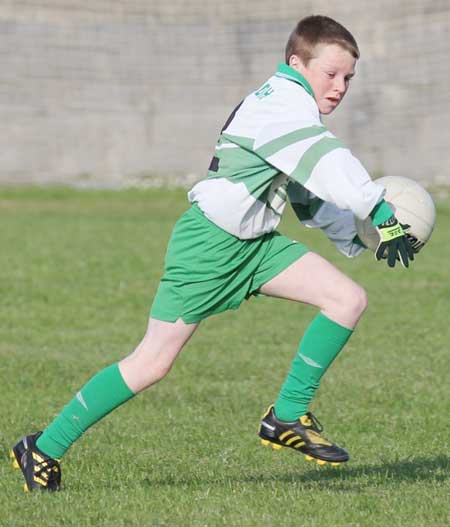 Action from the under 12 Go Games blitz between Aodh Ruadh and Dungloe.