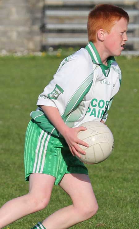 Action from the under 12 Go Games blitz between Aodh Ruadh and Dungloe.