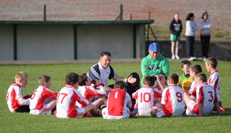 Action from the under 12 Go Games blitz between Aodh Ruadh and Dungloe.