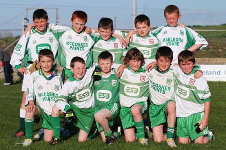 Action from the under 12 Go Games blitz between Aodh Ruadh and Dungloe.