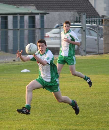 Action from the under 12 Go Games blitz between Aodh Ruadh and Dungloe.