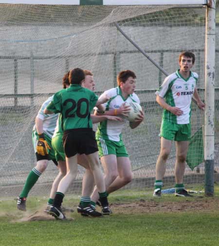 Action from the under 12 Go Games blitz between Aodh Ruadh and Dungloe.