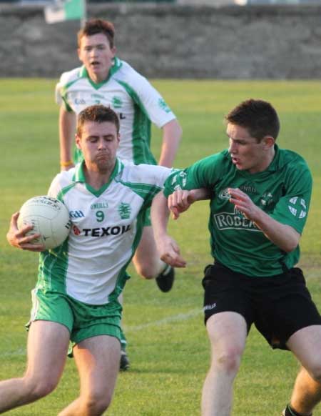 Action from the under 12 Go Games blitz between Aodh Ruadh and Dungloe.