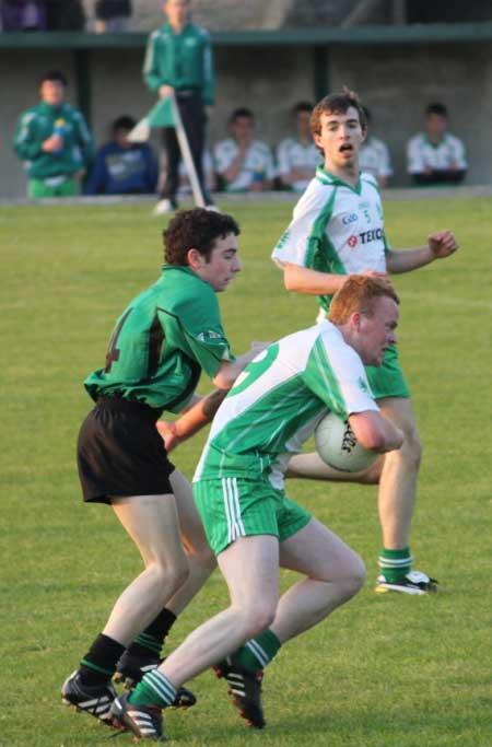 Action from the under 12 Go Games blitz between Aodh Ruadh and Dungloe.