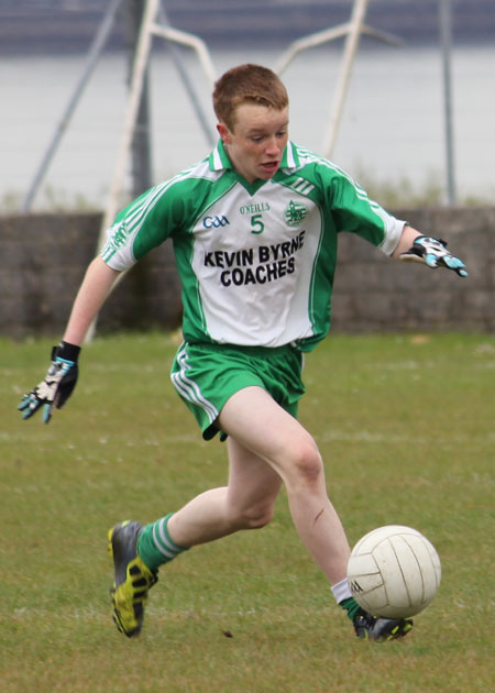 Action from the Southern Minor League final between Aodh Ruadh and Killybegs.