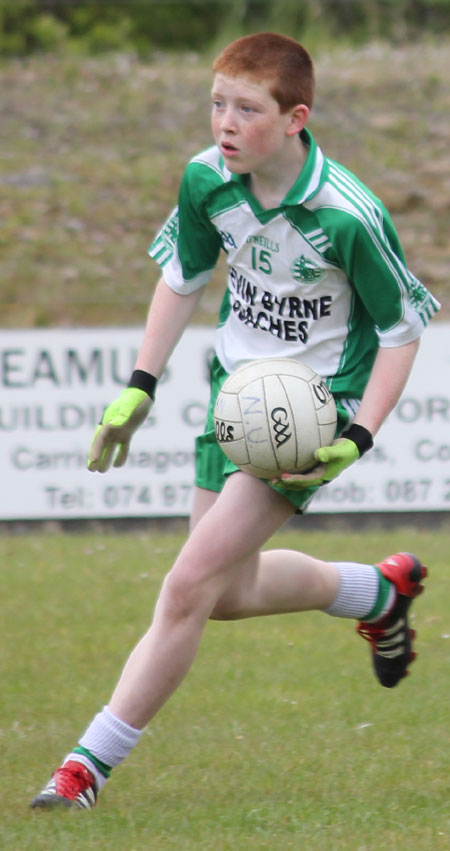 Action from the Southern Minor League final between Aodh Ruadh and Killybegs.