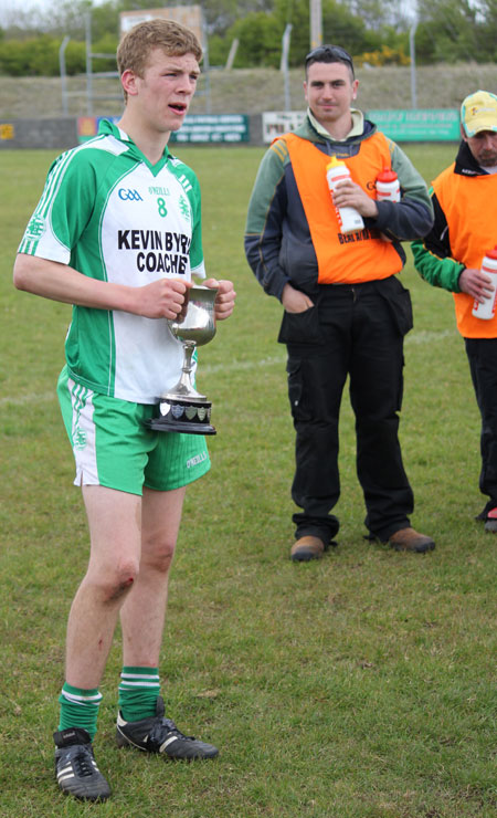 Action from the Southern Minor League final between Aodh Ruadh and Killybegs.