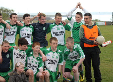 Action from the Southern Minor League final between Aodh Ruadh and Killybegs.