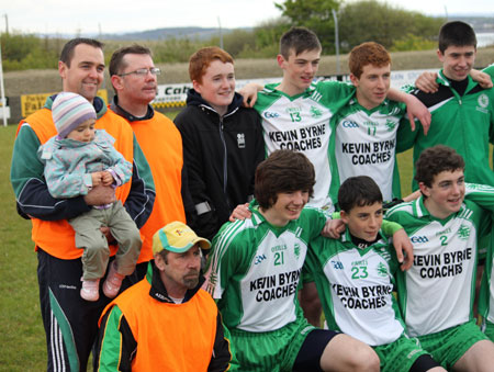 Action from the Southern Minor League final between Aodh Ruadh and Killybegs.