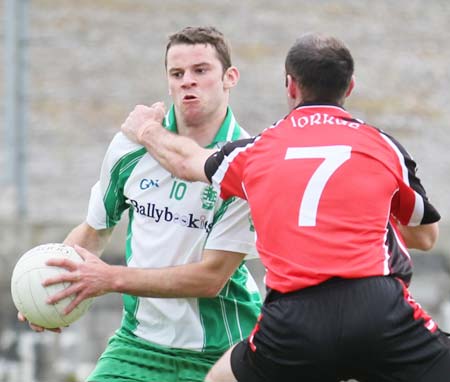 Action from the senior division three match against Milford.