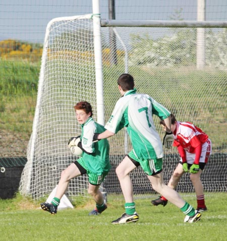 Action from the under 16 Southern Regional final between Aodh Ruadh and Dungloe.