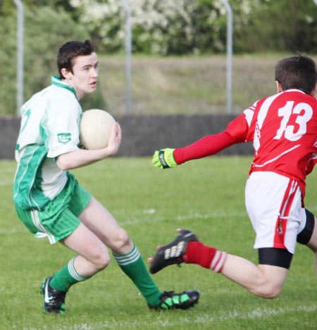 Action from the under 16 Southern Regional final between Aodh Ruadh and Dungloe.