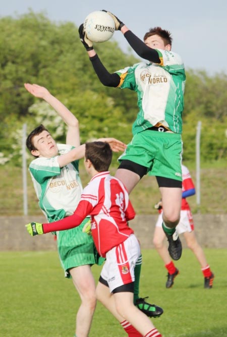 Action from the under 16 Southern Regional final between Aodh Ruadh and Dungloe.