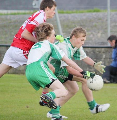 Action from the under 16 Southern Regional final between Aodh Ruadh and Dungloe.