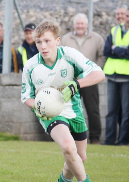 Action from the under 16 Southern Regional final between Aodh Ruadh and Dungloe.