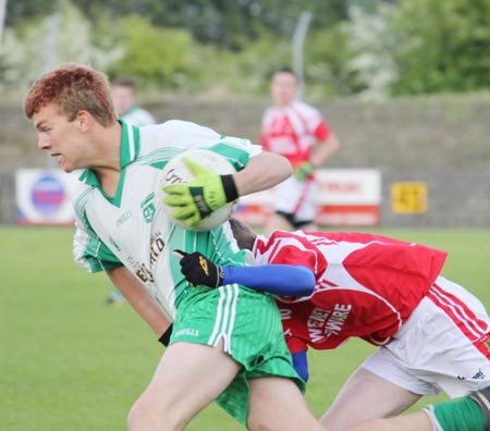 Action from the under 16 Southern Regional final between Aodh Ruadh and Dungloe.