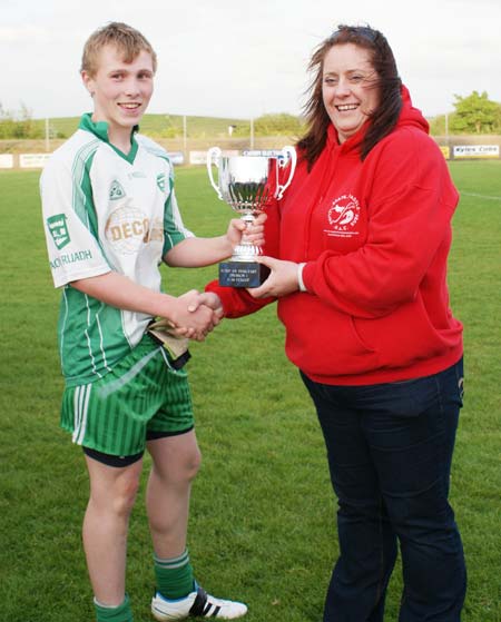 Action from the under 16 Southern Regional final between Aodh Ruadh and Dungloe.