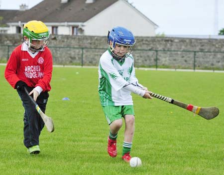 Action from the  under 8 blitz in Ballyshannon.