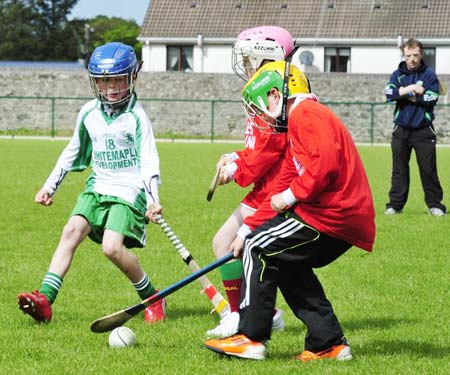 Action from the  under 8 blitz in Ballyshannon.