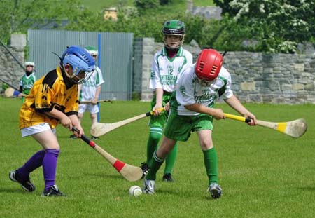 Action from the  under 8 blitz in Ballyshannon.