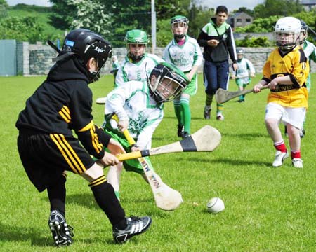 Action from the  under 8 blitz in Ballyshannon.