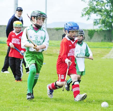 Action from the  under 8 blitz in Ballyshannon.