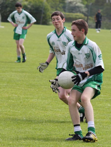 Action from the under 16 county semi final between Aodh Ruadh and Buncrana.