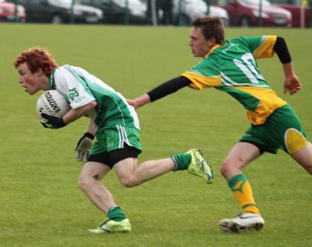 Action from the under 16 county semi final between Aodh Ruadh and Buncrana.