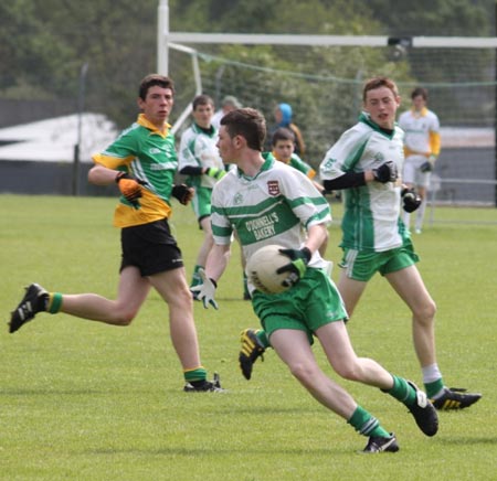 Action from the under 16 county semi final between Aodh Ruadh and Buncrana.