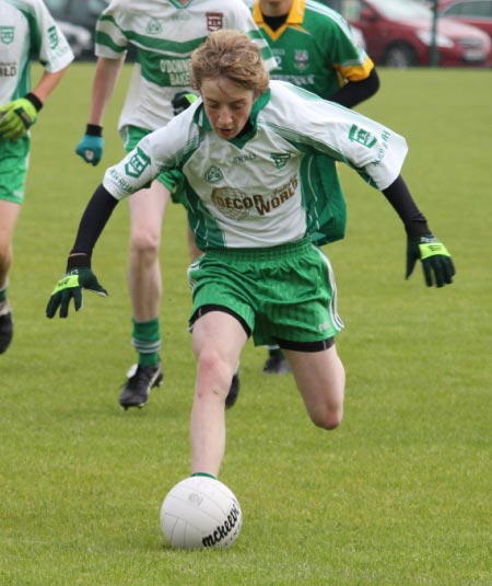 Action from the under 16 county semi final between Aodh Ruadh and Buncrana.