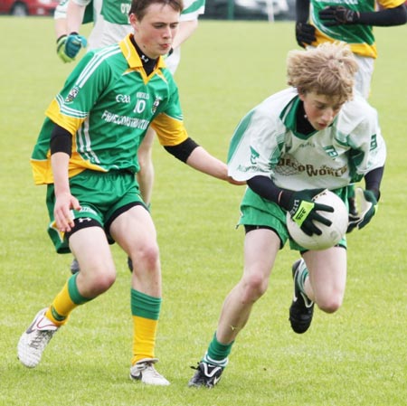 Action from the under 16 county semi final between Aodh Ruadh and Buncrana.