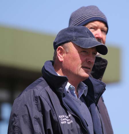 Supporters at the intermediate championship games against Fanad Gaels.