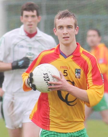 Action from the reserve league match against Saint Naul's.