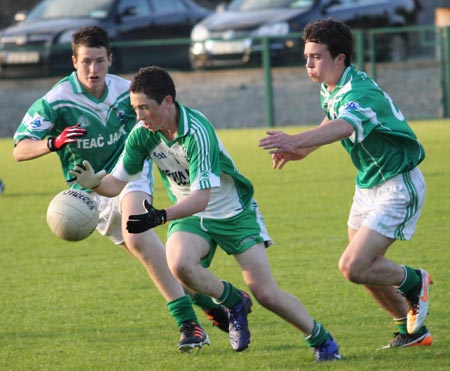 Action from the under 16 county league final between Aodh Ruadh and Gaoth Dobhair.