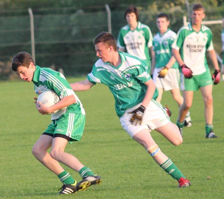 Action from the under 16 county league final between Aodh Ruadh and Gaoth Dobhair.