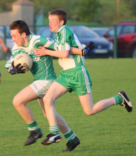 Action from the under 16 county league final between Aodh Ruadh and Gaoth Dobhair.