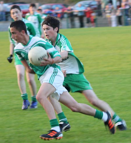 Action from the under 16 county league final between Aodh Ruadh and Gaoth Dobhair.