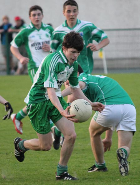 Action from the under 16 county league final between Aodh Ruadh and Gaoth Dobhair.