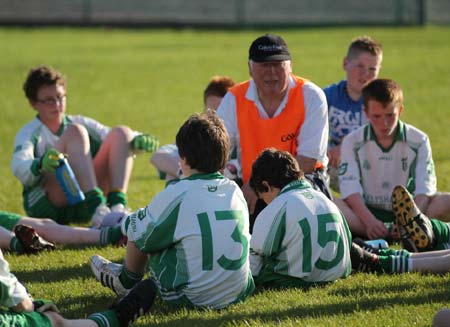 Action from the under 12 league game between Aodh Ruadh and Ardara.