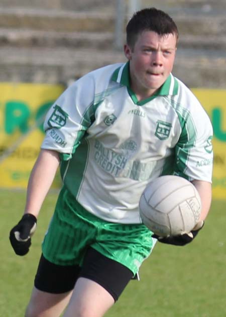 Action from the under 12 league game between Aodh Ruadh and Ardara.