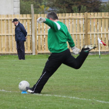 Action from the reserve league match against Naomh Cholmcille.