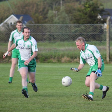 Action from the reserve league match against Naomh Cholmcille.