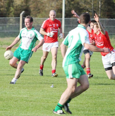 Action from the reserve league match against Naomh Cholmcille.