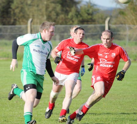 Action from the reserve league match against Naomh Cholmcille.