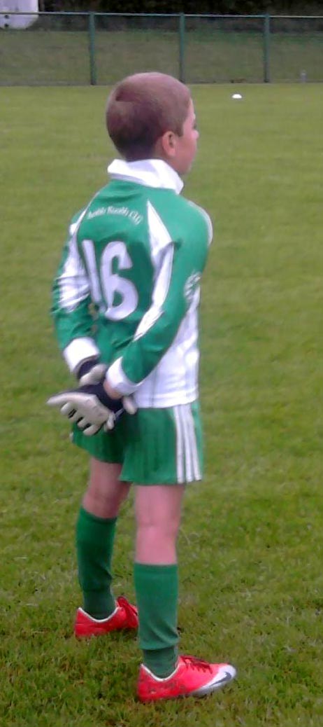 Action from the under 8 blitz in Mountcharles.