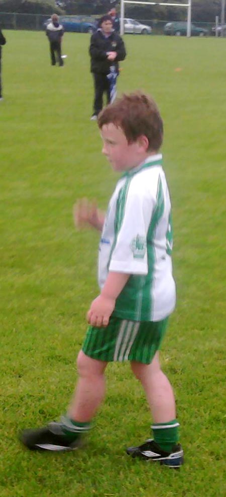 Action from the under 8 blitz in Mountcharles.