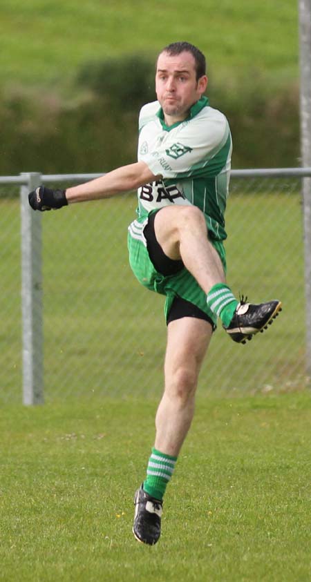 Action from the reserve league match against Burt.