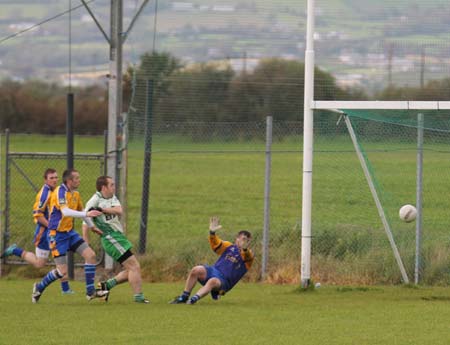 Action from the reserve league match against Burt.