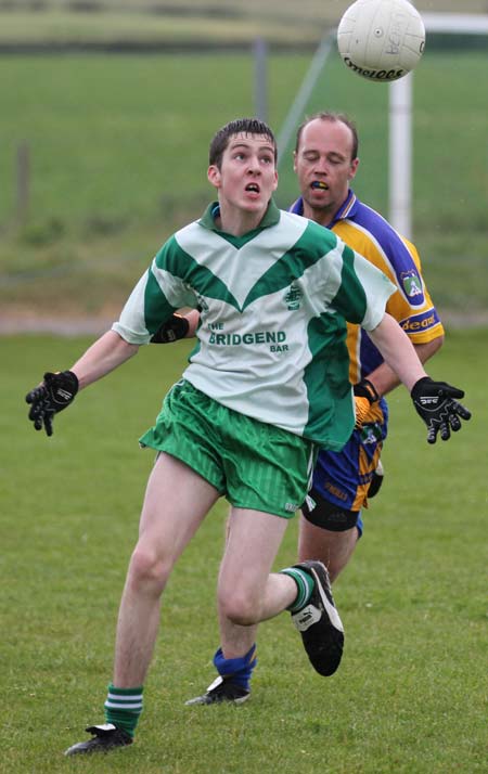 Action from the reserve league match against Burt.