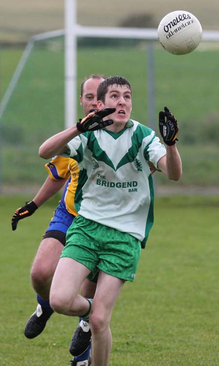 Action from the reserve league match against Burt.